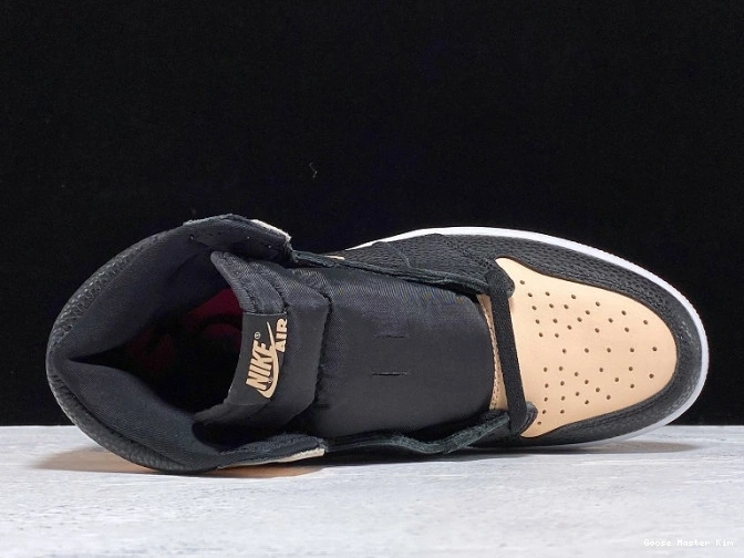 Tint Jordan High 555088-081 1 Air Crimson Retro Black 0807